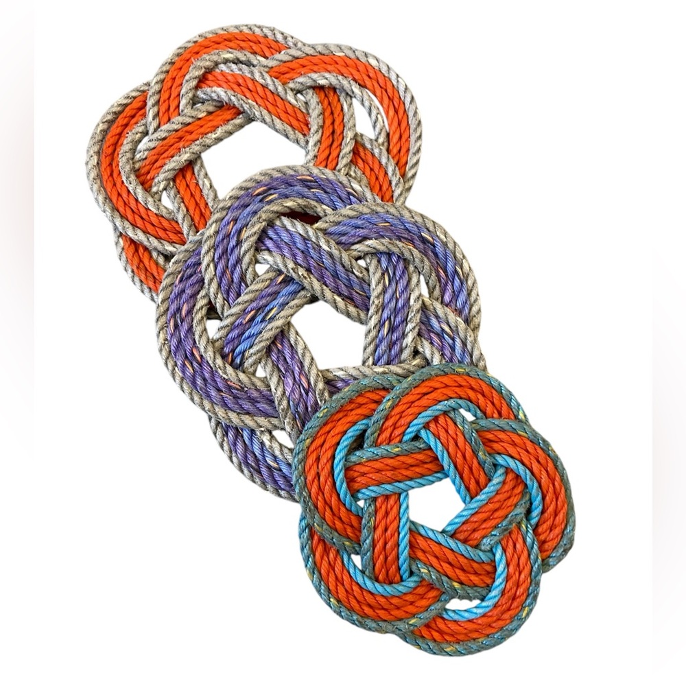 Lobster Rope Trivet 12”